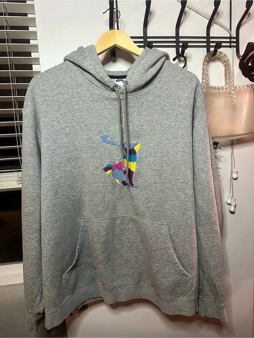 Nike SB stand alone Grey Hoodie